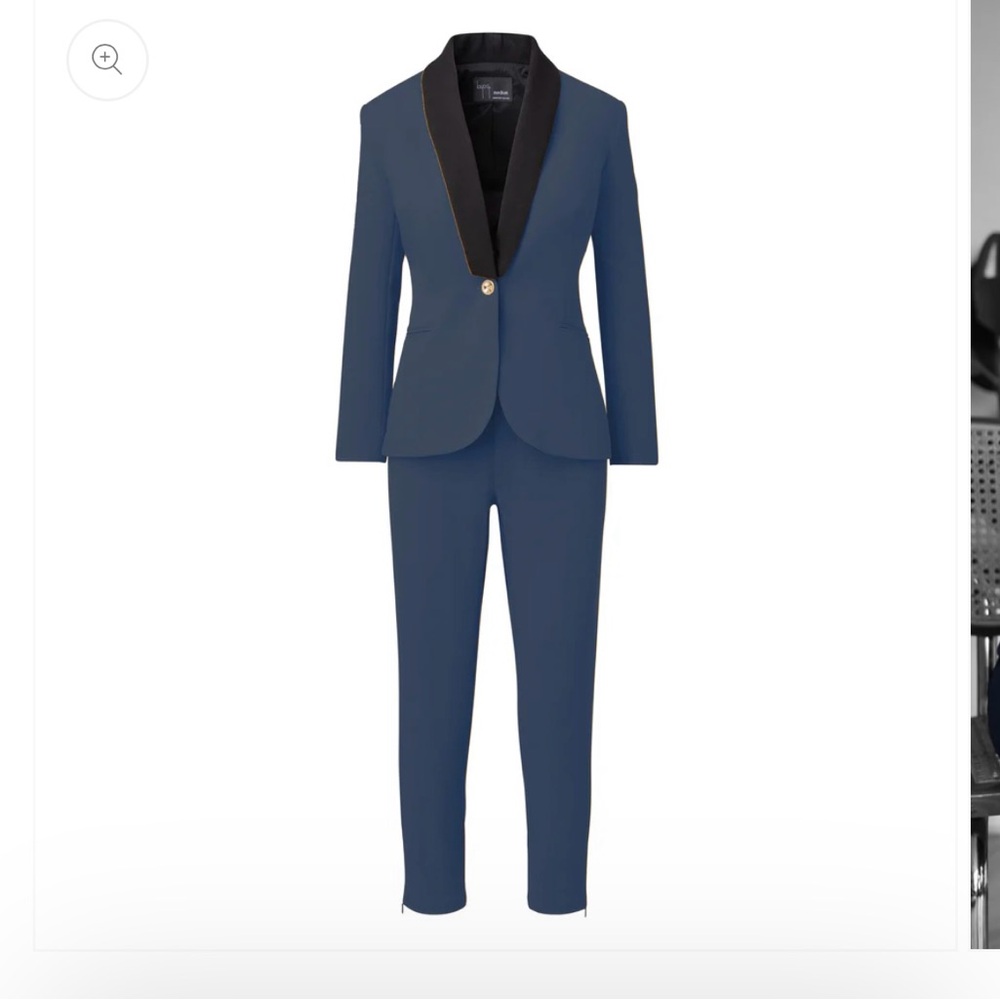 A Rebellious Leggings Suit Set - Ocean Blue